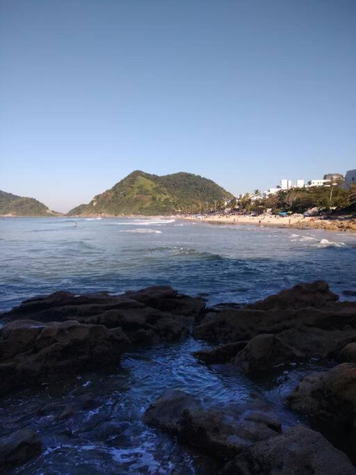 Apto Praia Do Tombo Guarujá Exterior foto